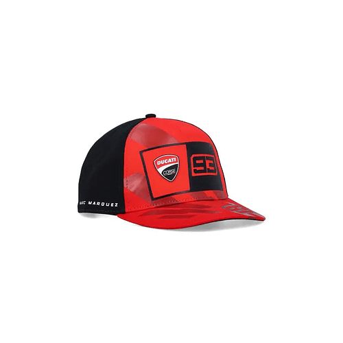 gorra-de-beisbol-oficial-ducati-corse-dual-marquez-box-93-rojanegra